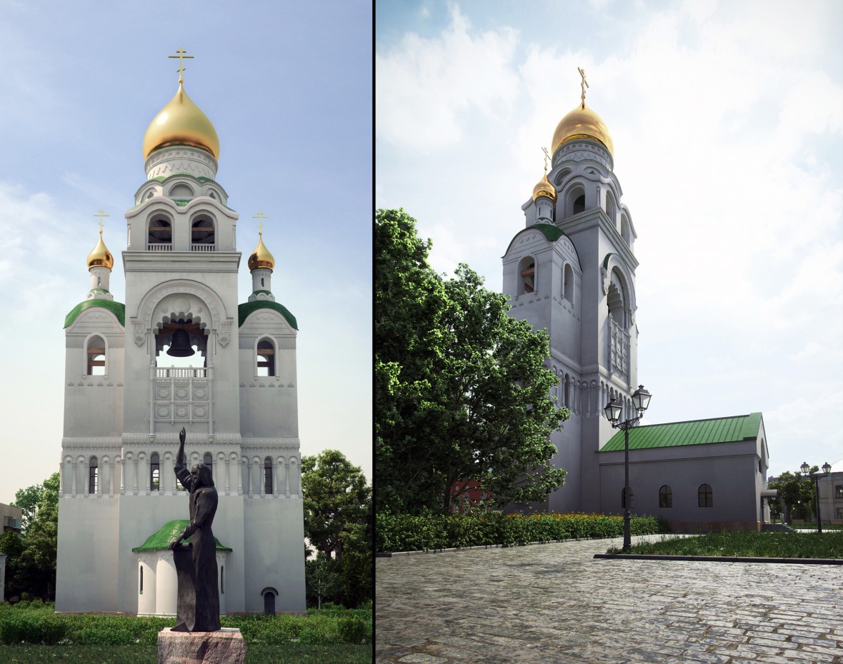 Рогожська Слобода Рогожська Слобода в 3d max vray 3.0 зображення