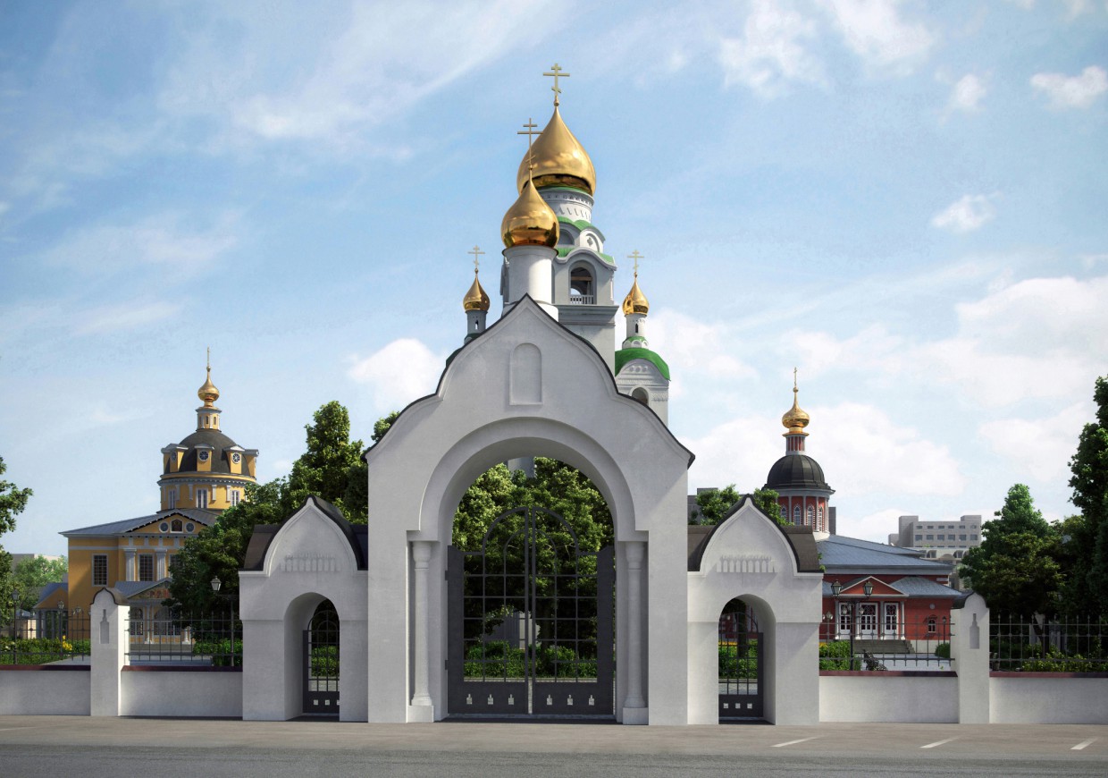 Рогожська Слобода Рогожська Слобода в 3d max vray 3.0 зображення