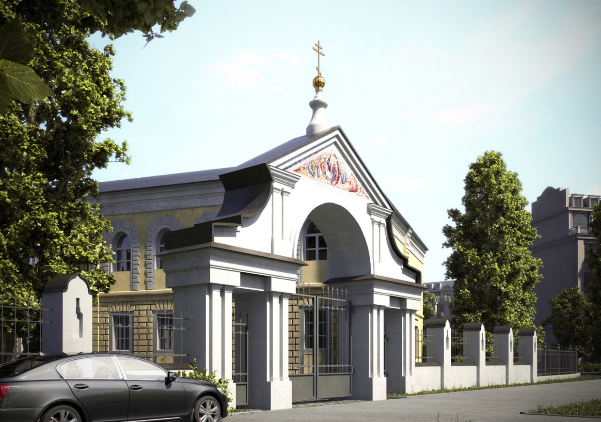 Рогожська Слобода Рогожська Слобода в 3d max vray 3.0 зображення