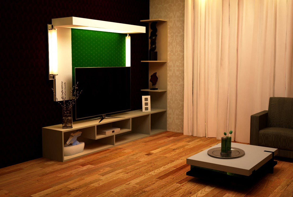 living room living room in 3d max vray image