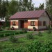 Country cottage economy class Country cottage economy class in Cinema 4d vray 2.0 image