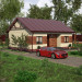 Country cottage economy class Country cottage economy class in Cinema 4d vray 2.0 image