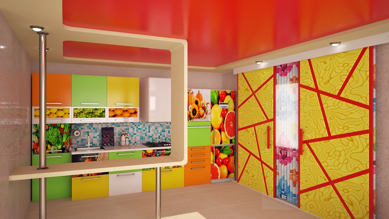 Cocina imagen de Cocina en 3d max vray 3.0