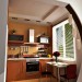 imagen de cocina en un pequeño apartamento en 3d max vray