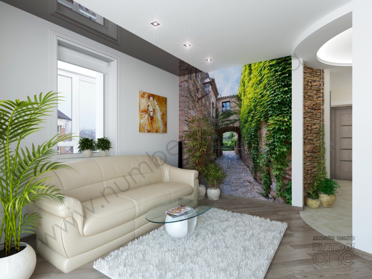 El "Patio" en el apartamento imagen de El "Patio" en el apartamento en 3d max vray