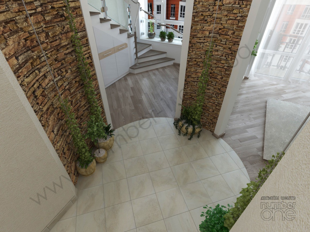 El "Patio" en el apartamento imagen de El "Patio" en el apartamento en 3d max vray