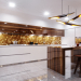 रहने वाले कमरे और रसोईघर 3d max corona render में प्रस्तुत छवि