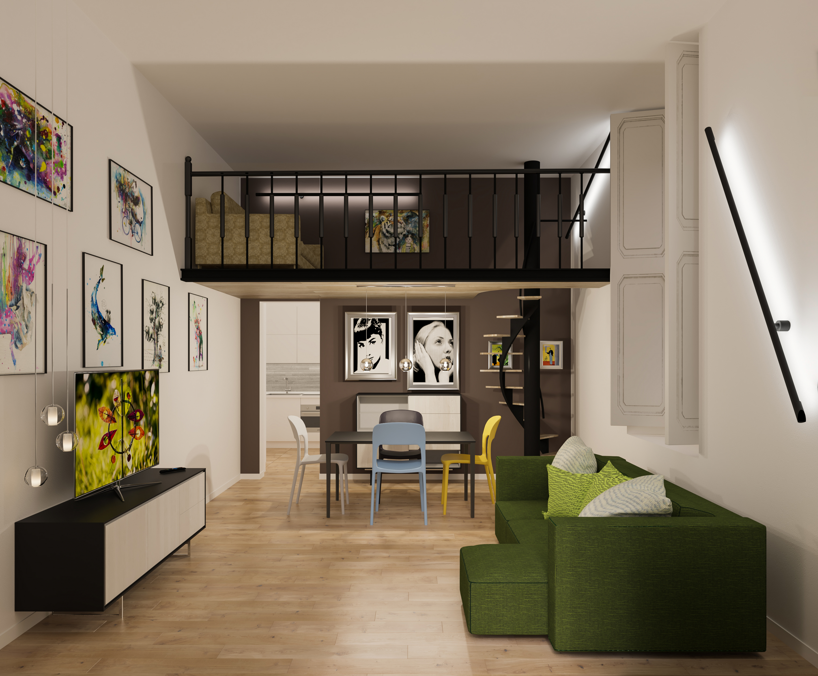 to live in Rome in 3d max vray 3.0 image