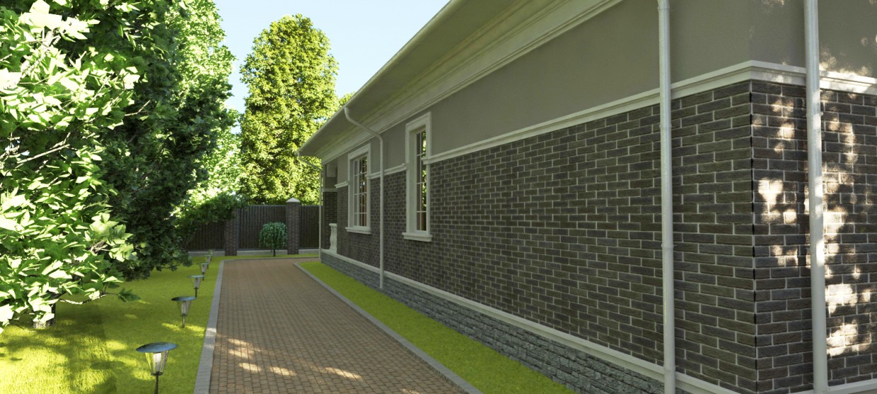 домік2 домік2 в 3d max vray зображення