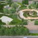 Wiederaufbau des Platzes "Blume der Krivbass" in 3d max vray Bild