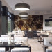 Restaurant in 3d max corona render image
