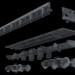 Dumpcar model-2vs for 3D printer in 3d max vray image