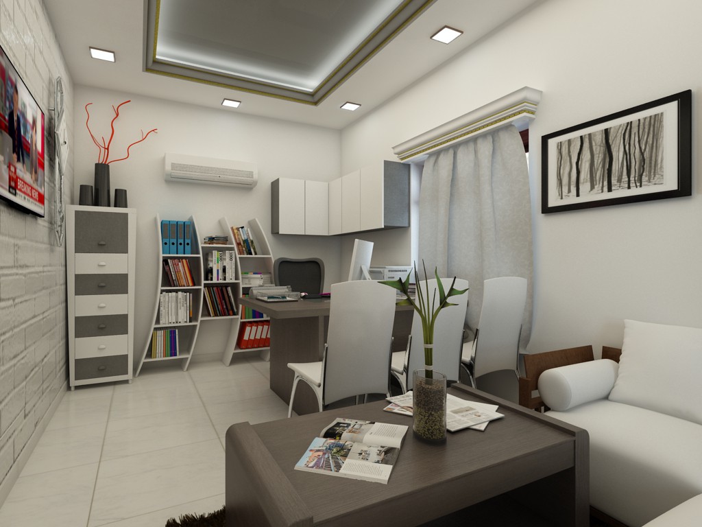 imagen de Oficina en 3d max vray 2.5