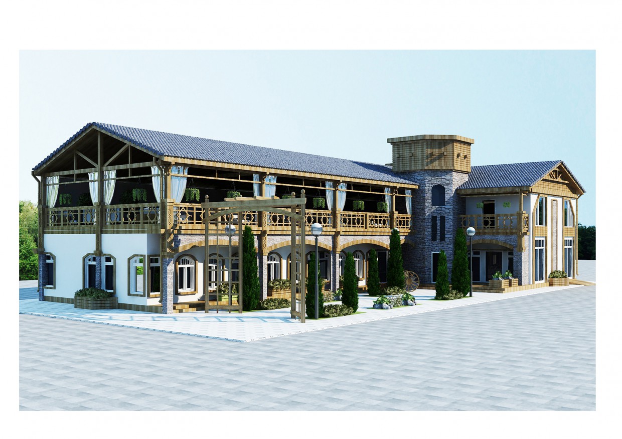 cafetería restaurante imagen de cafetería restaurante en 3d max vray