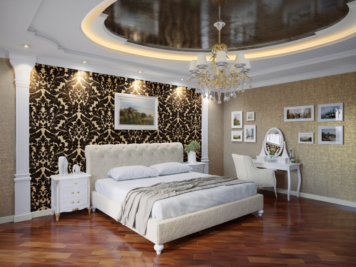 Bedroom Bedroom in 3d max corona render image