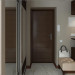 Дизайн интерьера однокомнатной квартиры в Чернигове в 3d max vray 2.0 изображение