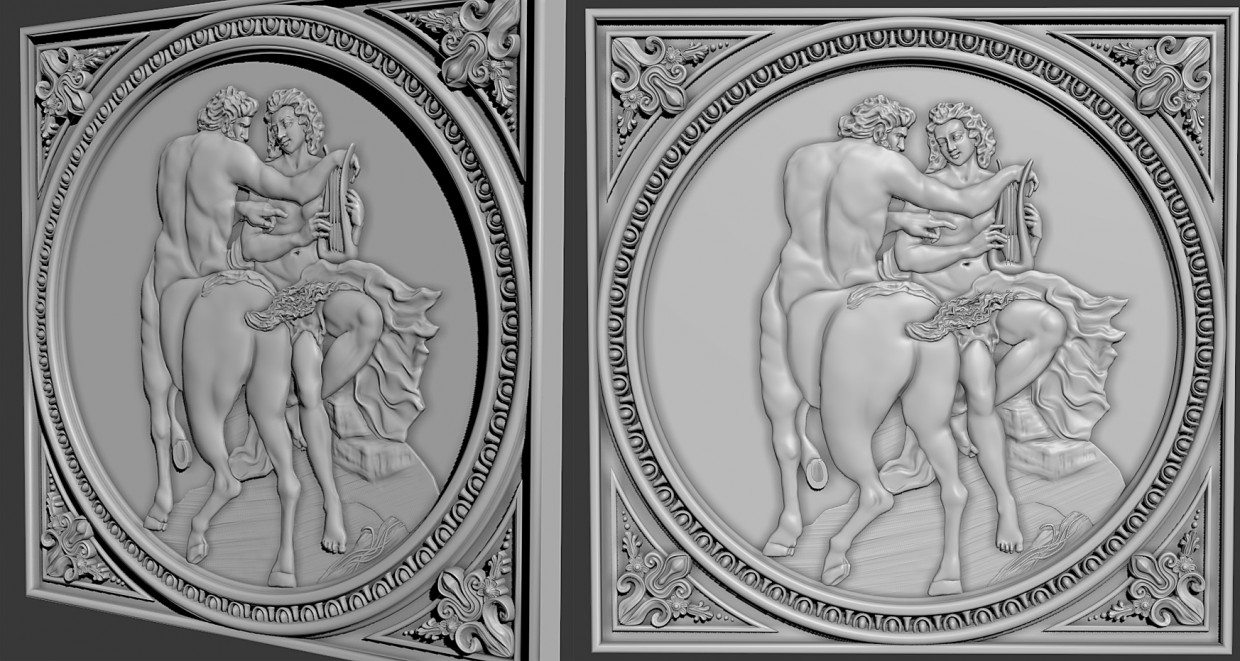 Bas-Relief in ZBrush Other Bild