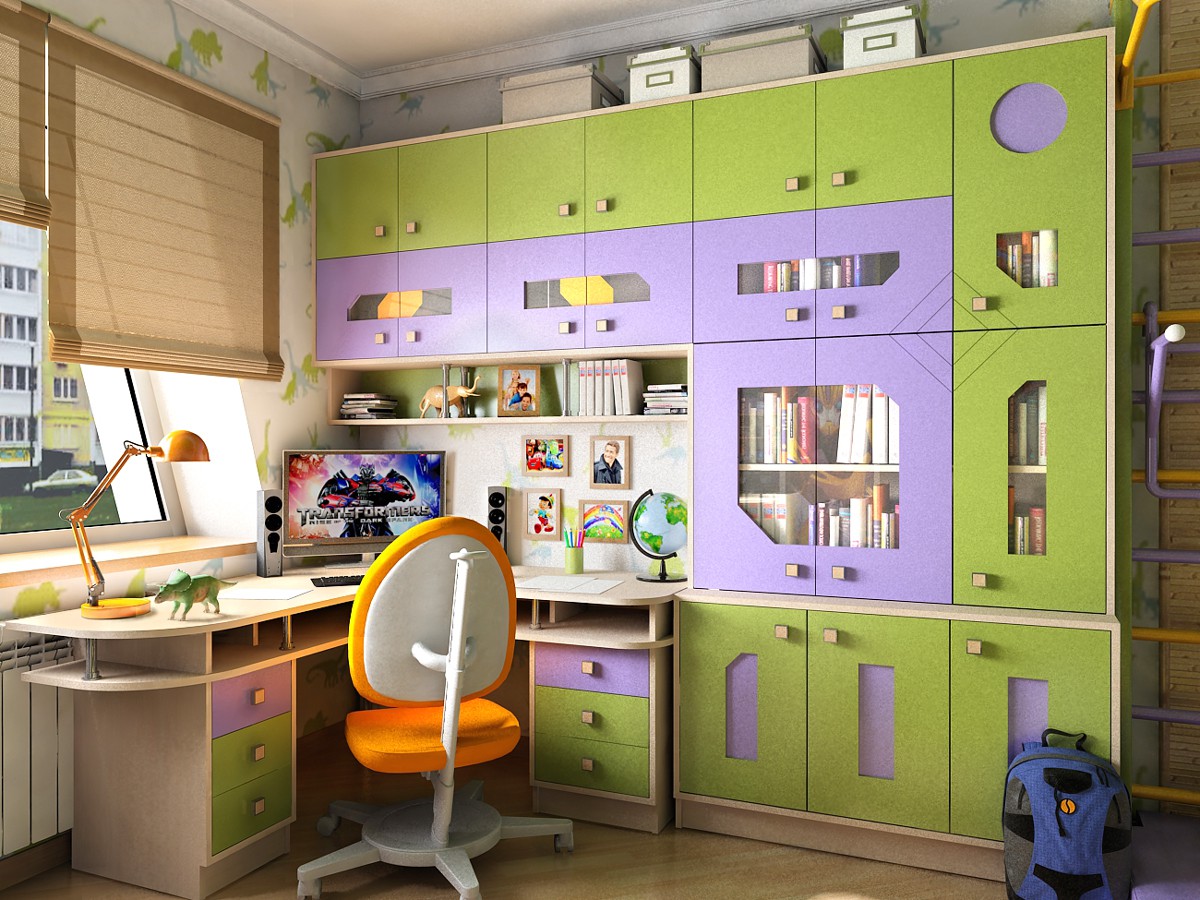 Diseño de interiores infantiles para niño en Chernigov imagen de Diseño de interiores infantiles para niño en Chernigov en 3d max vray 1.5