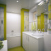 bathroom unit including the toilet in 3d max vray image
