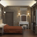 Bedroom in a guest house in 3d max vray image