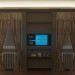 एक गेस्ट हाउस में बेडरूम 3d max vray में प्रस्तुत छवि