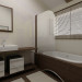 Semplice bagno design in 3d max vray immagine