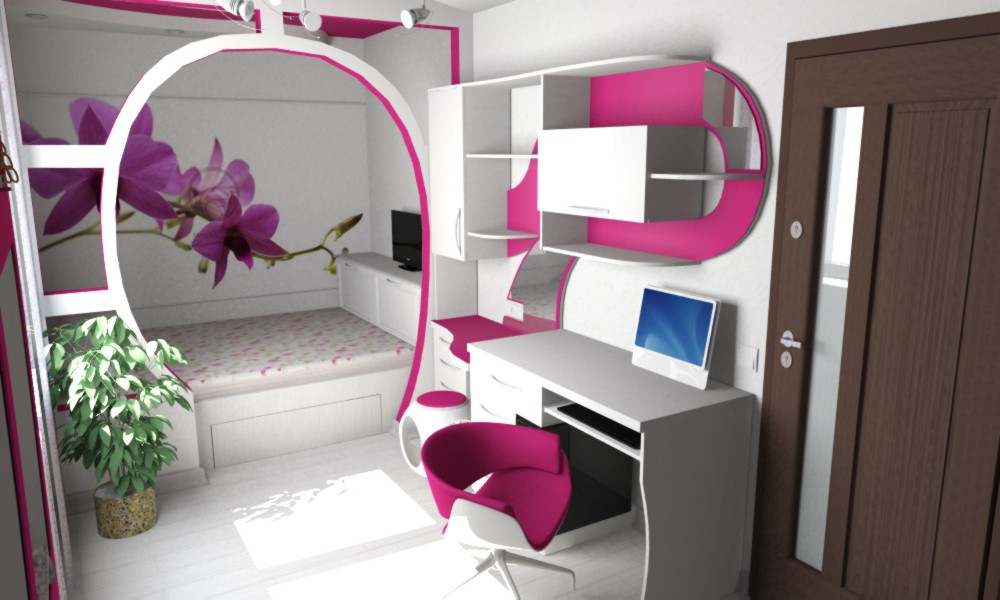 Mi dormitorio imagen de Mi dormitorio en 3d max vray