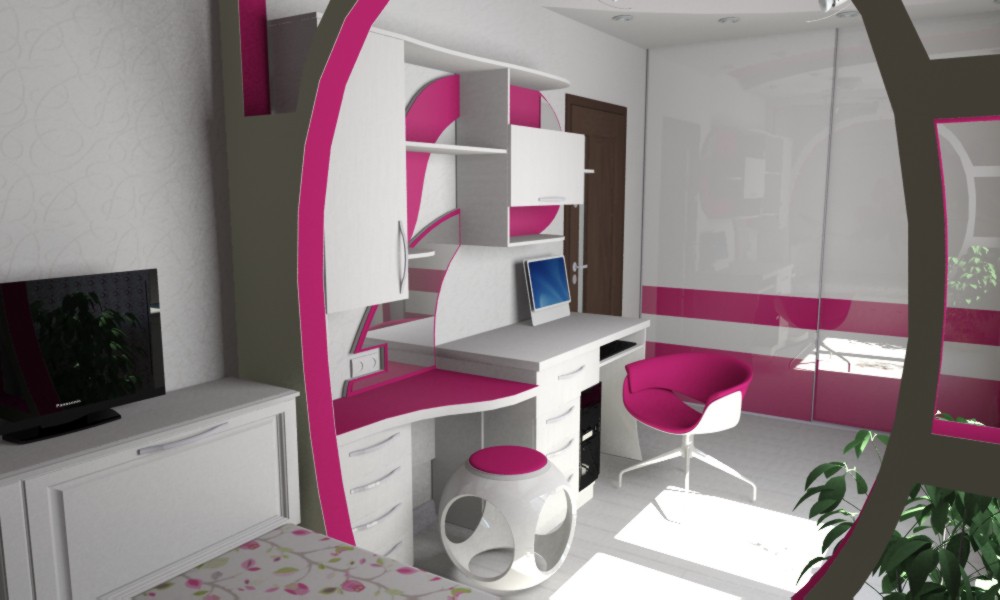 Mi dormitorio imagen de Mi dormitorio en 3d max vray
