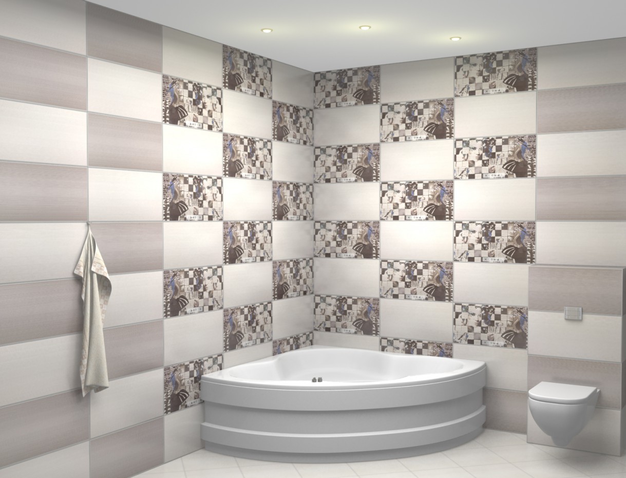 Bathroom 1 in 3d max vray image