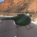 lowpoly helicopter model Hughes OH-6 Cayuse for mobile application