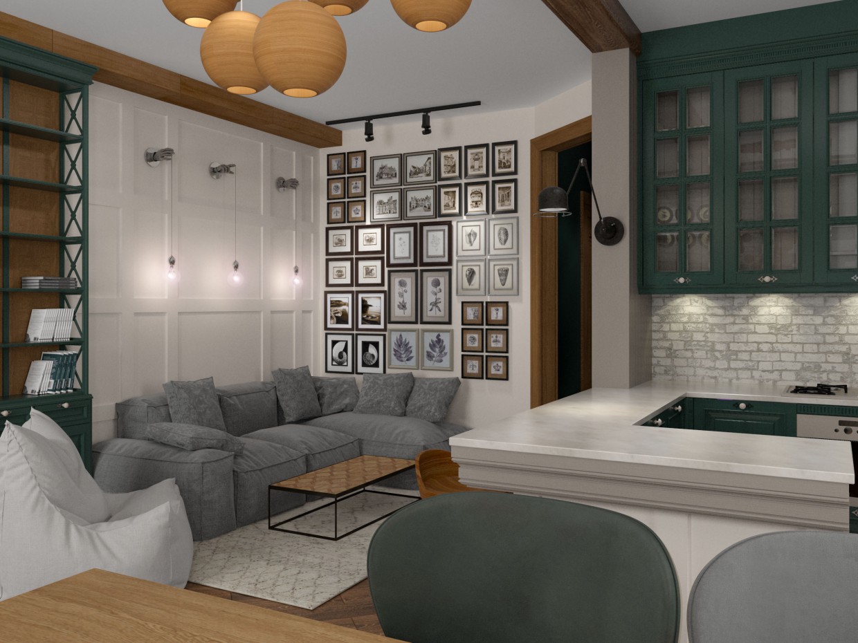 Лофт на Дмитровке Лофт на Дмитровке в 3d max vray 3.0 изображение