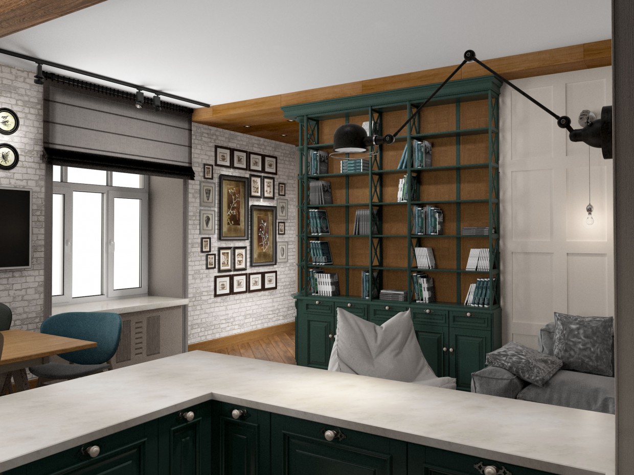 Лофт на Дмитровке Лофт на Дмитровке в 3d max vray 3.0 изображение