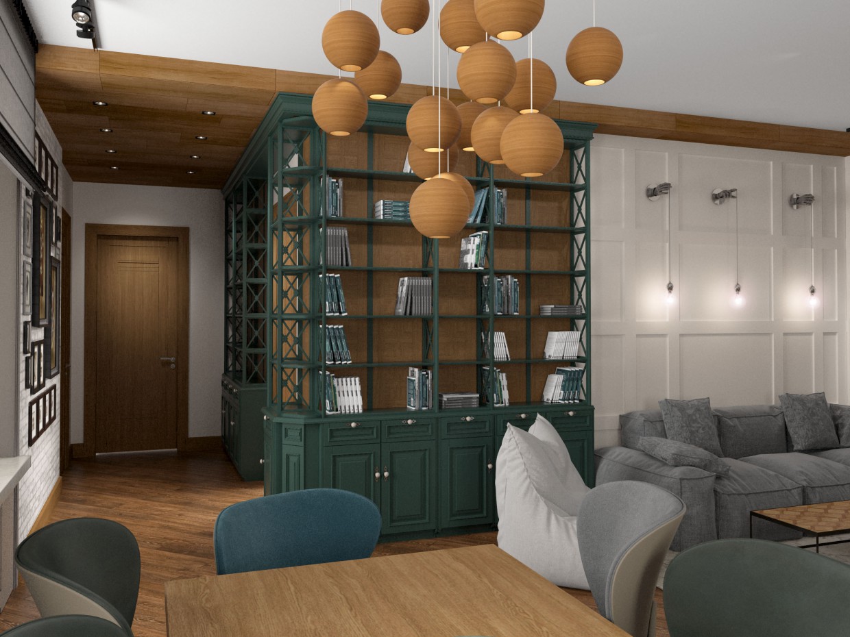 Лофт на Дмитровке Лофт на Дмитровке в 3d max vray 3.0 изображение
