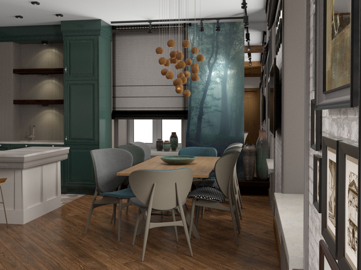 Лофт на Дмитровке Лофт на Дмитровке в 3d max vray 3.0 изображение