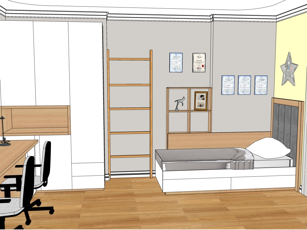 Children's room design in Pro100 Other image