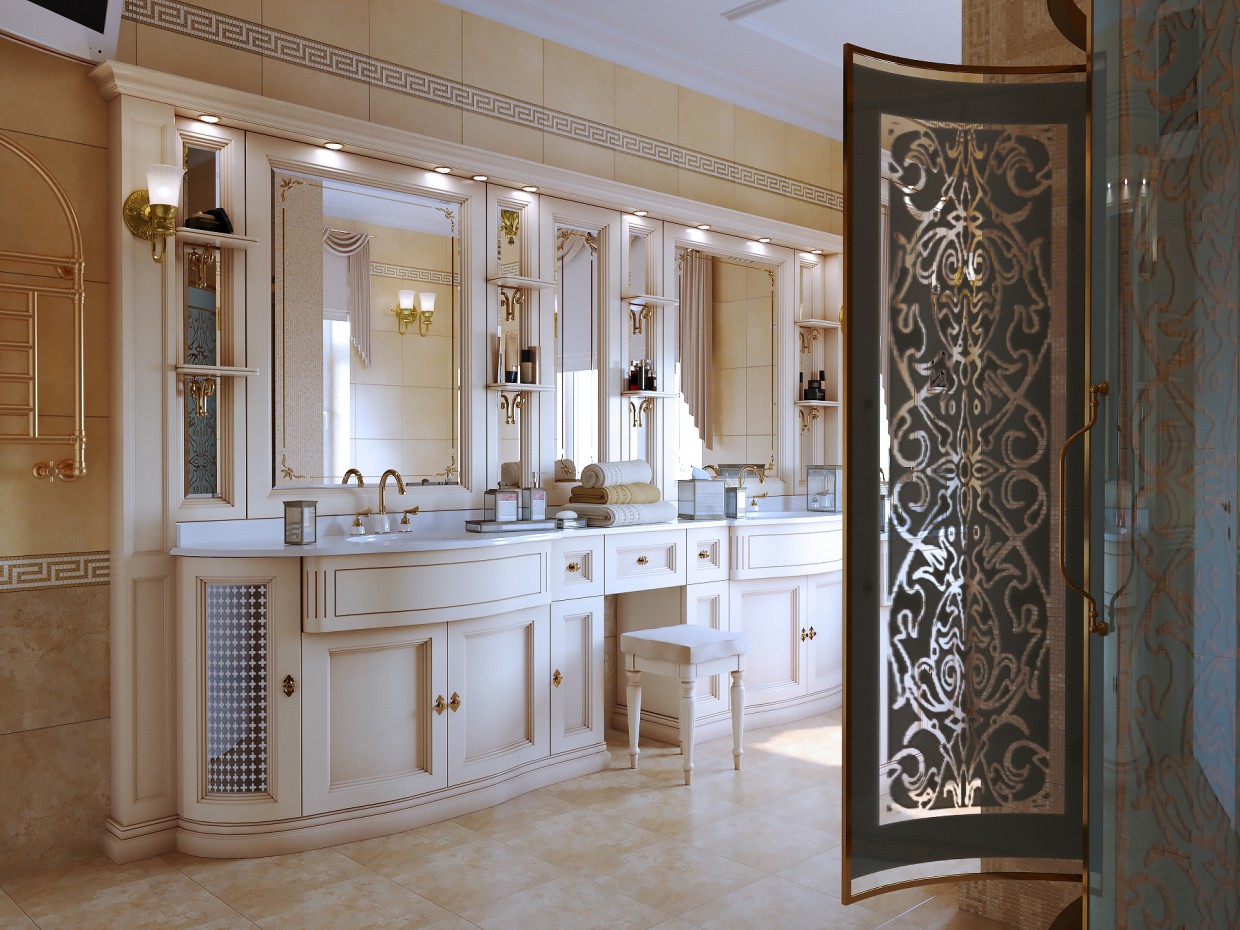 Санузел Санузел в 3d max corona render изображение