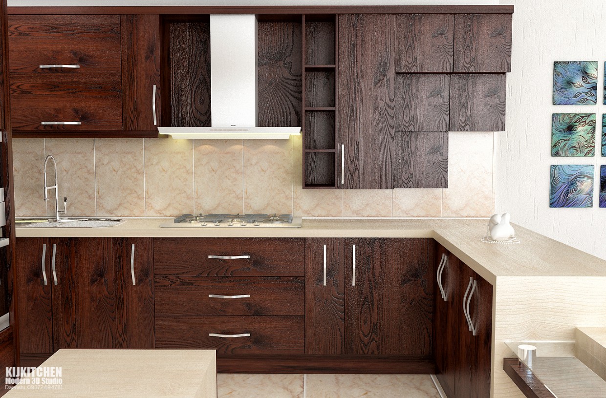 Kitchen Kitchen in 3d max vray image