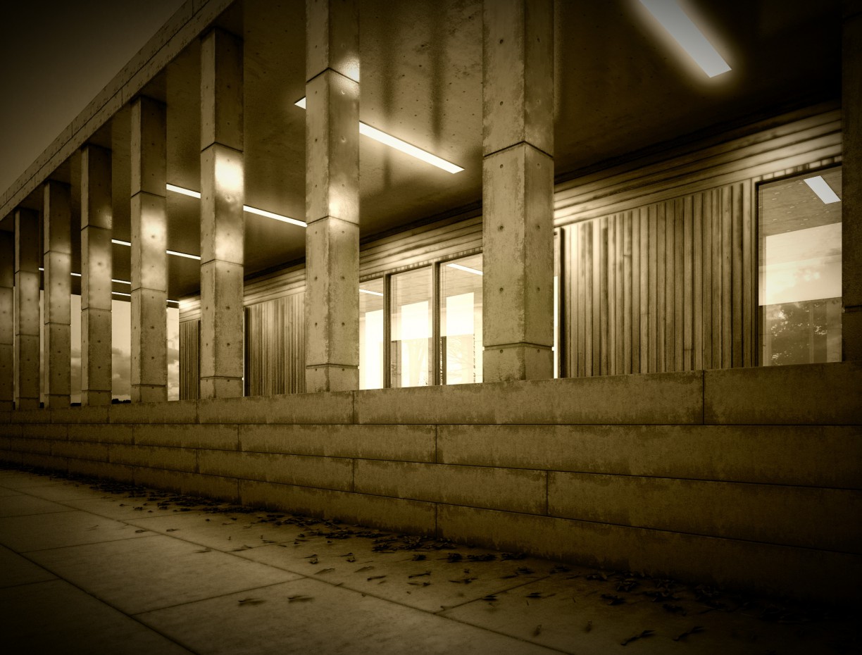 Literaturmusemumdeemoderne Literaturmusemumdeemoderne in 3d max vray image