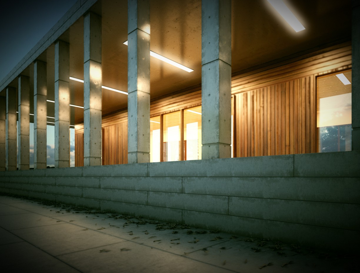 Literaturmusemumdeemoderne Literaturmusemumdeemoderne in 3d max vray image