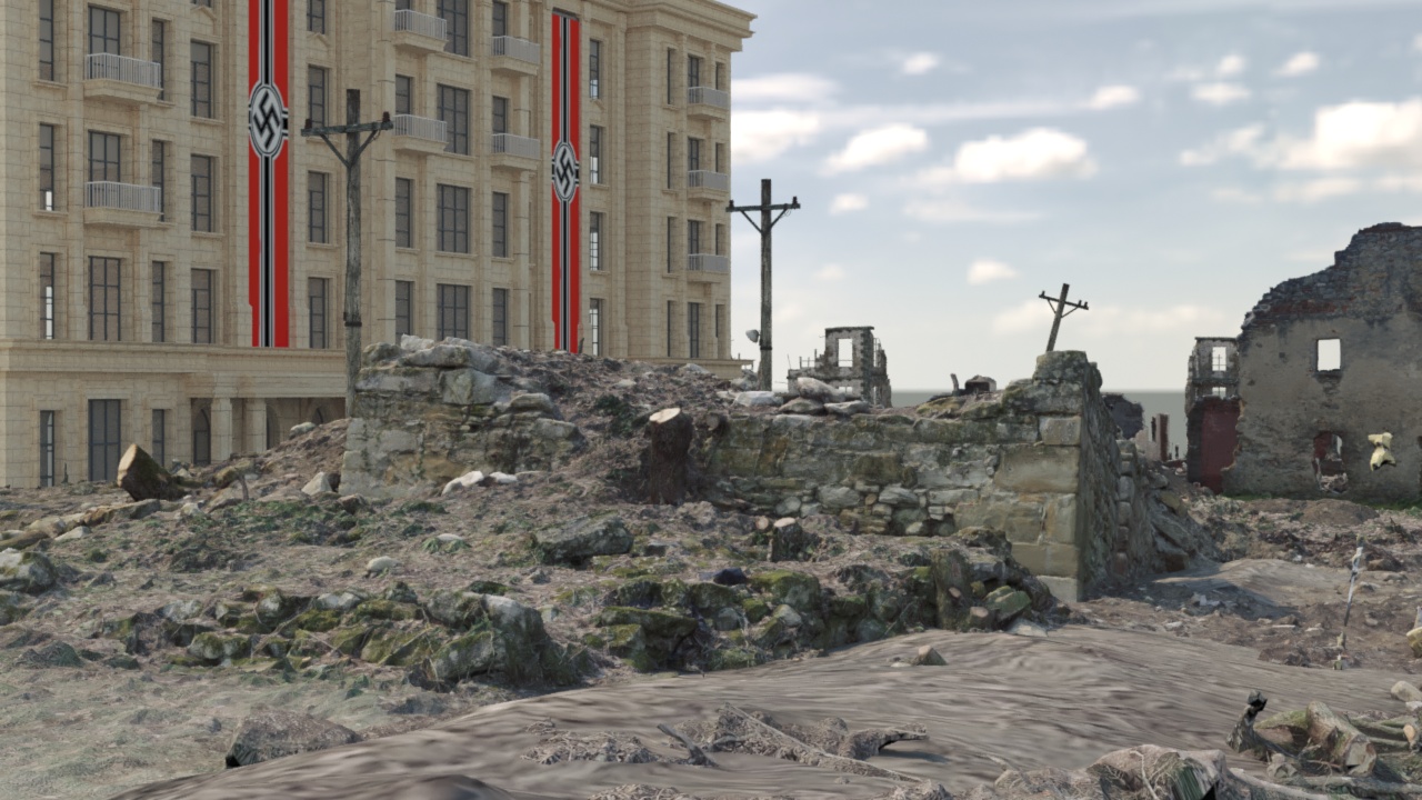 war in 3d max Other image