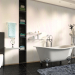 बाथरूम आंतरिक संरचना 3d max corona render में प्रस्तुत छवि