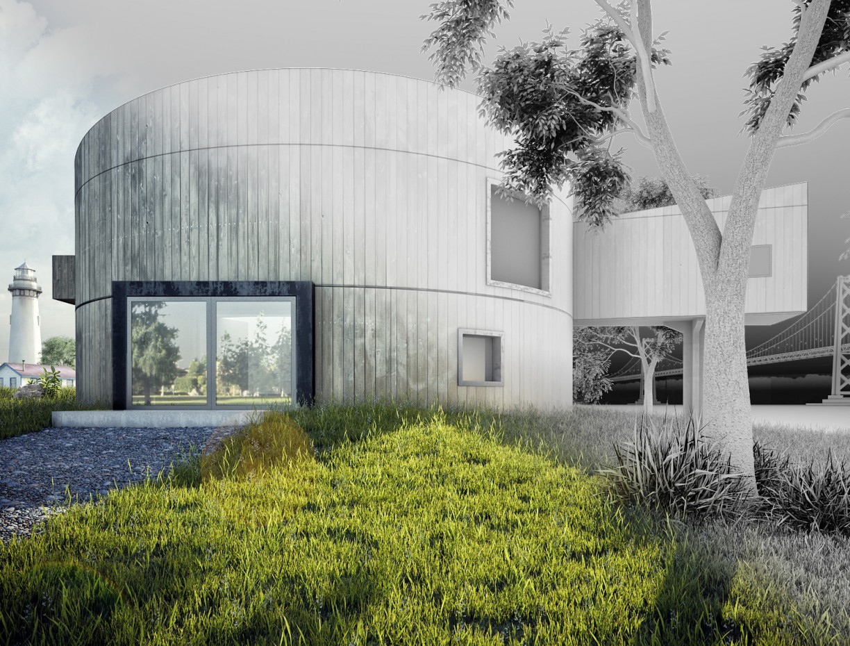 Wooden cylinder Wooden cylinder в 3d max vray изображение