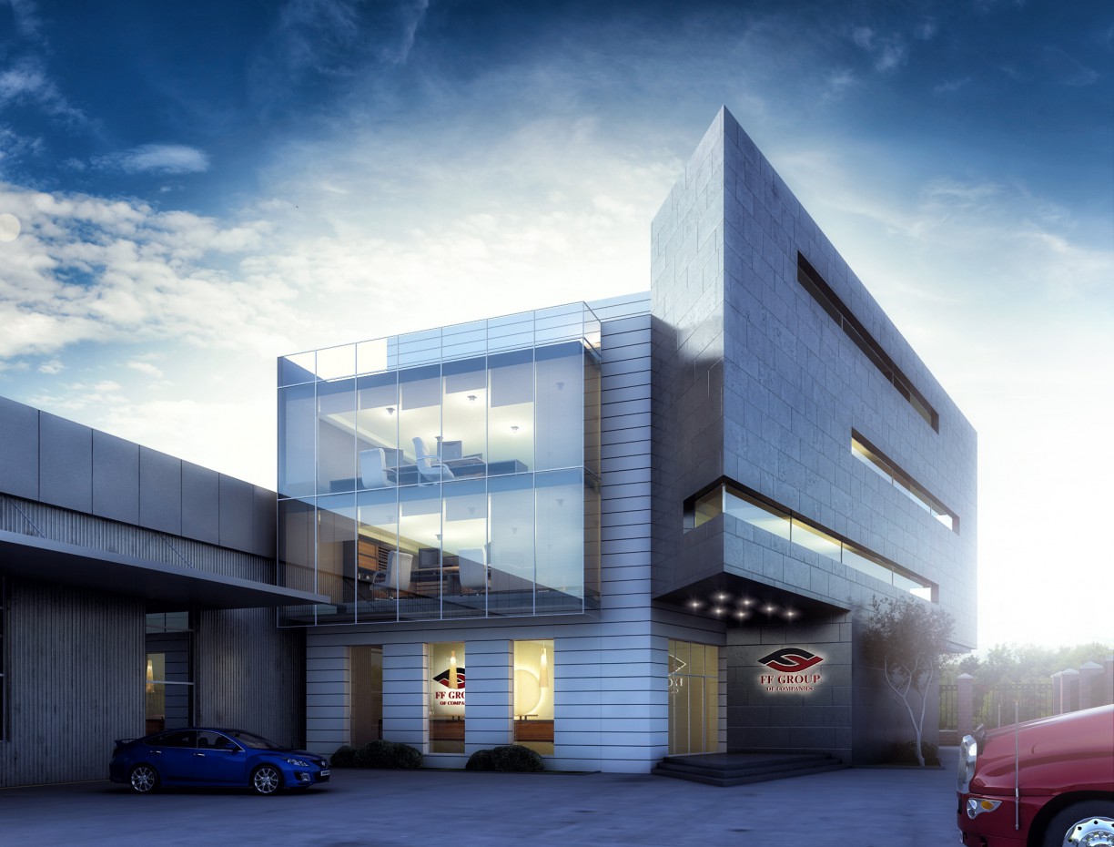 FF Group office FF Group office в 3d max vray изображение