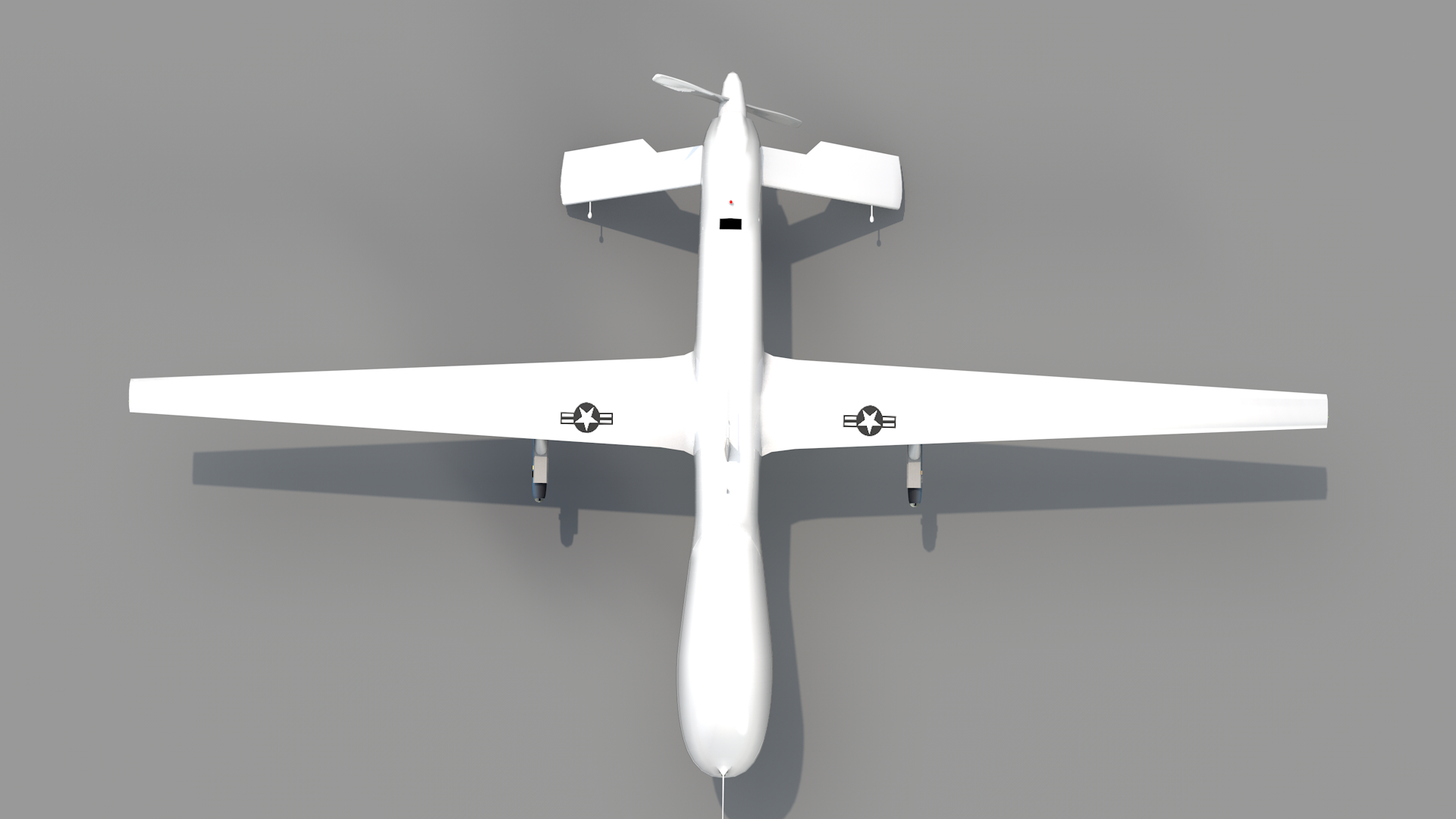 Drone avcısı mq1b 0011 in Cinema 4d Standard resim