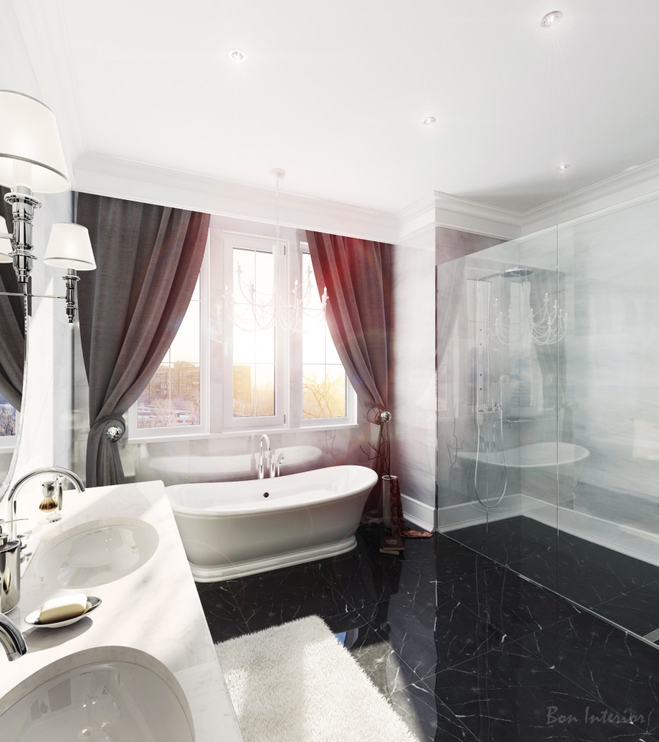 Bathroom-Mountclair Bathroom-Mountclair in 3d max vray image
