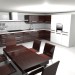 Cucina in 3d max mental ray immagine
