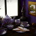 देहाती चाय पार्टी 3d max corona render में प्रस्तुत छवि