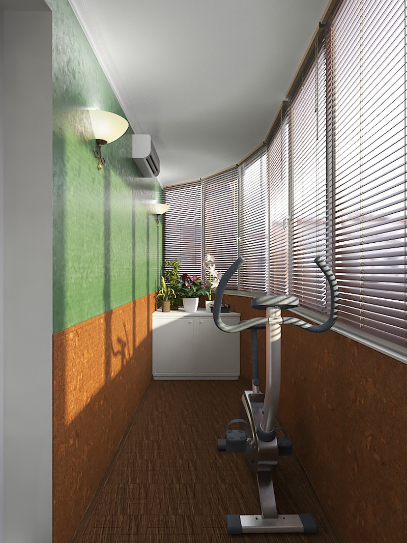 Loggia imagen de Loggia en 3d max vray