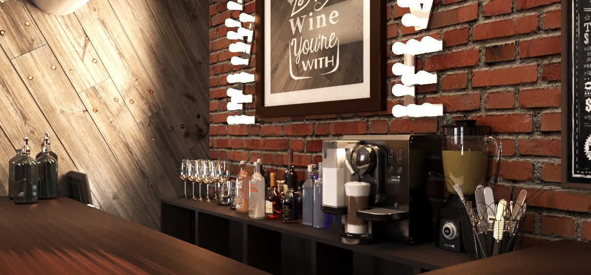 Bar imagen de Bar en 3d max corona render