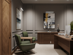 Bank manager's office